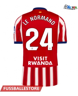 Günstige Atletico Madrid Robin Le Normand #24 Heimtrikot 2026-27 Kurzarm